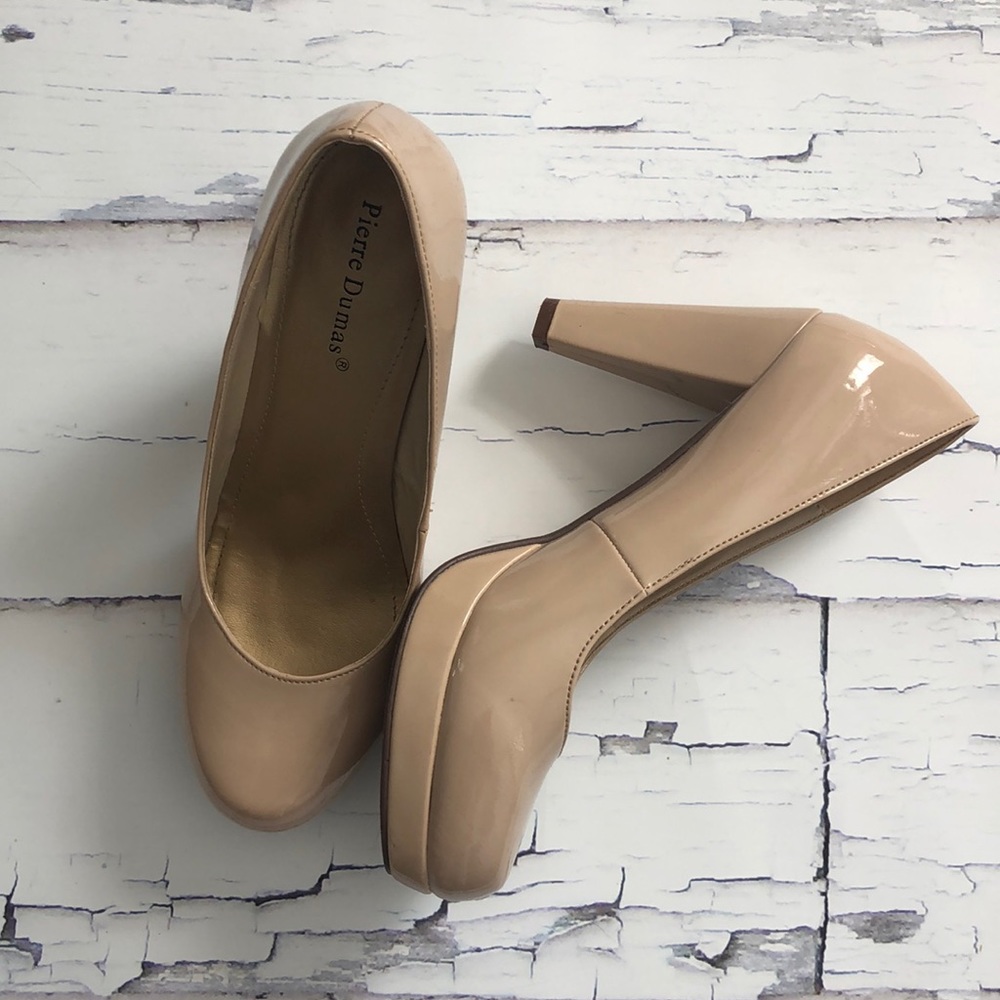 Nude Platform Heels - Pierre Dumas - 9M